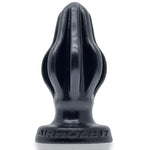 Airhole 2 Finned Buttplug Black Non Vibrating Butt Plugs