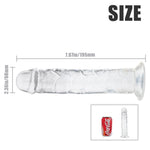 Lester Dong Clear M Dildos