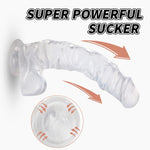 Kennard Dong W Balls Clear L Non Vibrating Butt Plugs