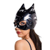 Glossy Wetlook Cat Mask Fetish Masks