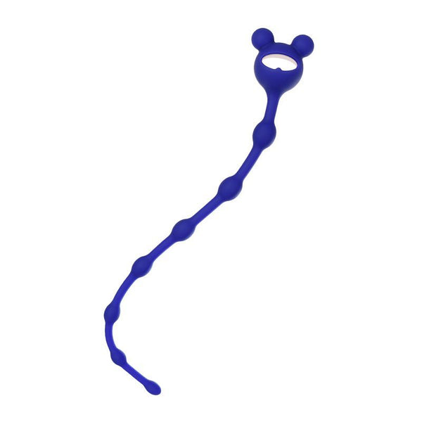 Todo Froggy Anal Chain Navy Blue Anal Balls & Beads