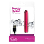 Pretty Point 4In Power Bullet Pink Bullets