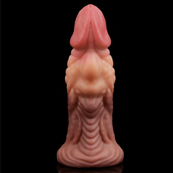 Nature  7In Dual Layer Huge Alien Silicone Butt Plug Dildo Dildos
