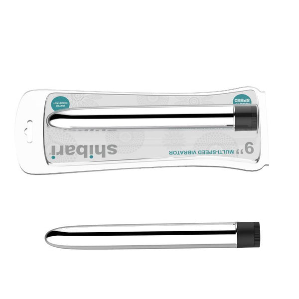 Shibari Multi Speed  9In Silver Classic s