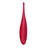 Clitoral Vibrators Satisfyer Twirling Fun Tip Stimulator Poppy Red