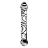 Sexus Glass Dildo Duo Black Swirl 20.5Cm Glass Dildos