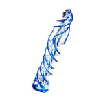 Sexus Glass Dildo Blue Helix 18.7Cm Glass Dildos