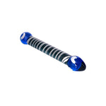 Sexus Glass Dildo Duo Blue 20Cm Glass Dildos