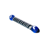 Sexus Glass Dildo Duo Blue 20Cm Glass Dildos