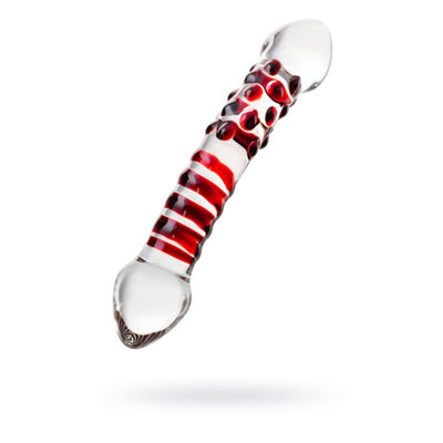Sexus Glass Dildo Red Delight 19Cm Glass Dildos