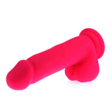 Thick Realistic  W Balls Pink Realistic Dildos