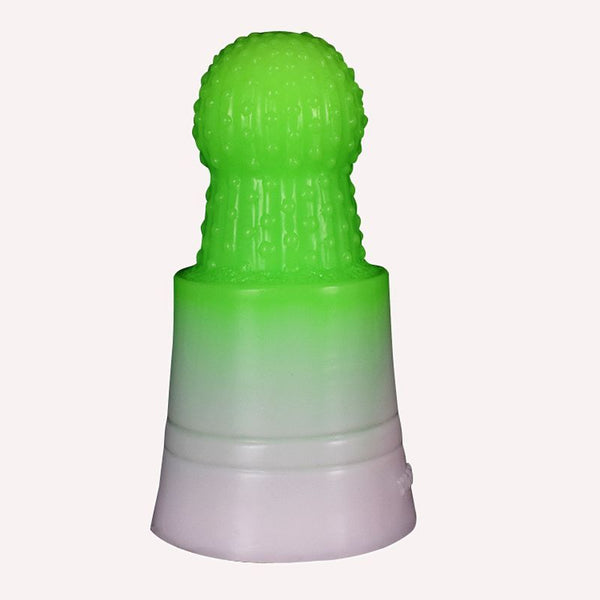 Prickly Pear Anal Plug Green Non Vibrating Butt Plugs