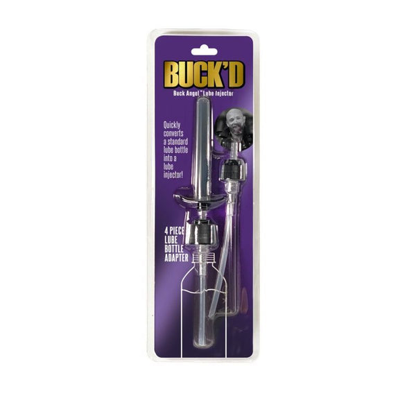 Buckd Lube Injector 4 Pc Bottle Adapter Douches