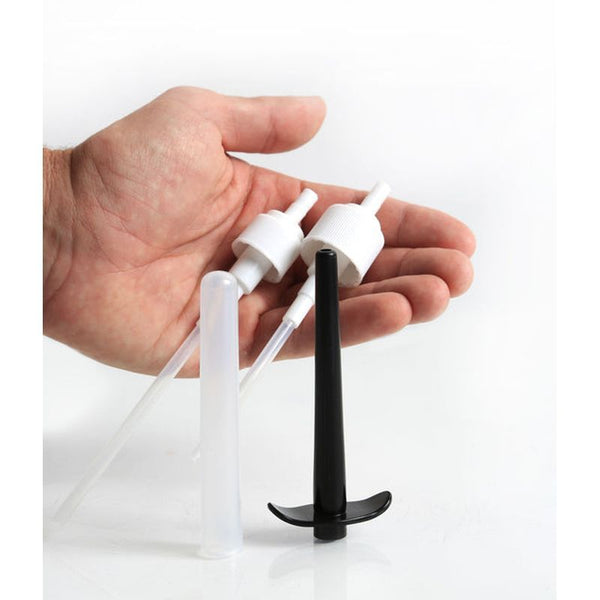 Buckd Lube Injector 4 Pc Bottle Adapter Douches