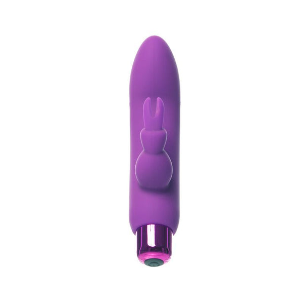 Alices Bunny Rechargeable Bullet W Rabbit Sleeve Purple Rabbit s