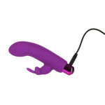 Alices Bunny Rechargeable Bullet W Rabbit Sleeve Purple Rabbit s