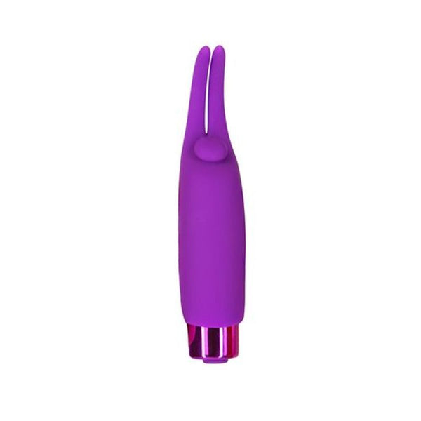 Power Bullet Teasing Tongue W Rechargeable Purple Bullets