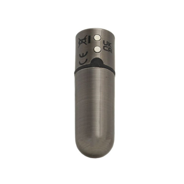 Power Bullet First Class 6Cm Rechargeable W Crystal Gun Metal Bullets