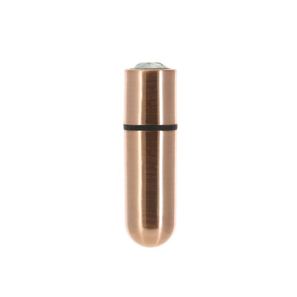 Power Bullet First Class 6Cm Rechargeable W Crystal Rose Gold Bullets