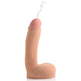 8In Dual Density Squirting Dildo With Balls Reservoir Dildos
