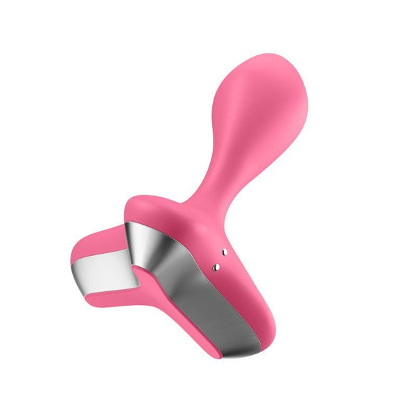 Satisfyer Game Changer Vibrating Anal Plug Pink Vibrating Butt Plugs