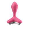 Satisfyer Game Changer Vibrating Anal Plug Pink Vibrating Butt Plugs