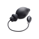 Ass Pand Large Inflatable Silicone Plug Black Non Vibrating Butt Plugs