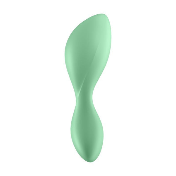 Satisfyer Trendsetter Connect App Vibrating Anal Plug Light Green Vibrating Butt Plugs