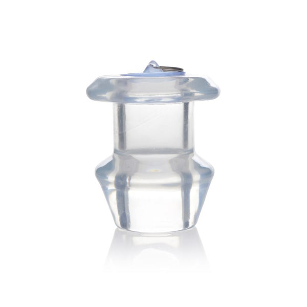 Ass Bung Clear Hollow Anal Dilator 4" X Large Non Vibrating Butt Plugs