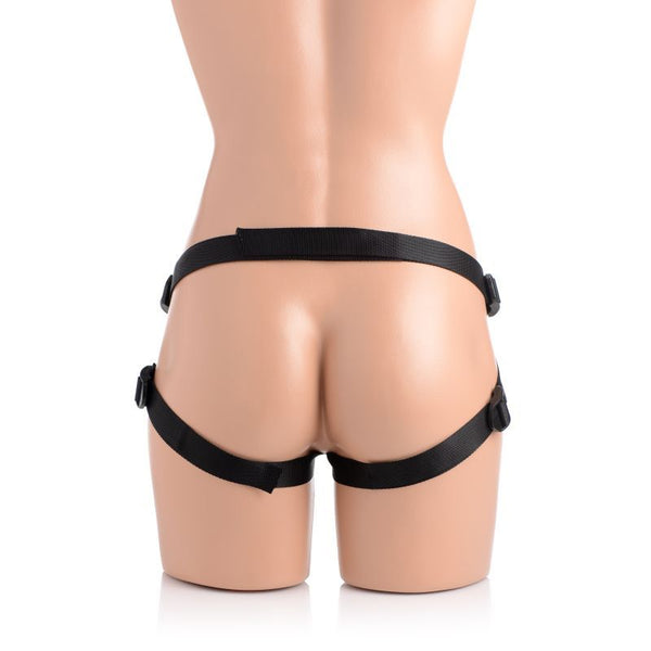 Charmed 7.5 Inch Silicone Dildo With Harness Flesh Strap Ons