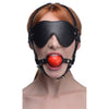 Blindfold Harness W Ball Gag Body Harness
