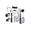 Deluxe 10 Pc  Set Black Restraint Kits & Sets