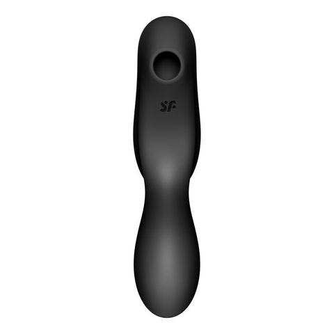 Satisfyer Curvy Trinity 2 Insertable Air Pulse  Black Wireless s