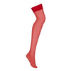 S800 Sheer Red Stockings