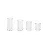cage Spacers Clear 4 Pc  Extenders & Enlargers