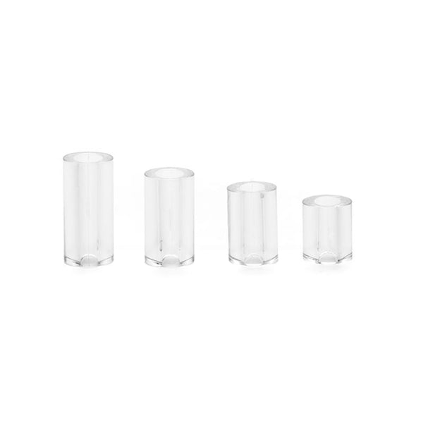 cage Spacers Clear 4 Pc  Extenders & Enlargers