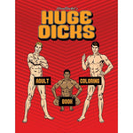 Huge Dicks Colouring Book Adult Colouring In