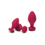 Secret Kisses Rosegasm Butt Bouquet Training Set Non Vibrating Butt Plugs