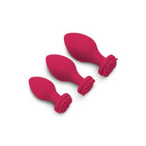 Secret Kisses Rosegasm Butt Bouquet Training Set Non Vibrating Butt Plugs