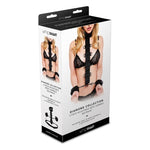 Whip Smart Diamond Body Restraint Choker Style Collar Rings Padded Wrist Cuffs 3 Pc Set Restraint Kits & Sets