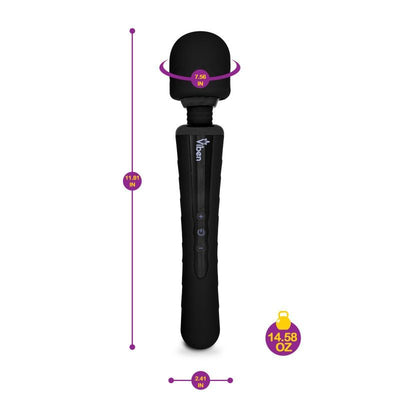 Viben Obsession Rechargeable Wand Massager Black Massagers & Wands