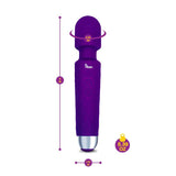 Viben Tempest Travel Wand Massager Violet Massagers & Wands