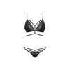 Diyosa 2 Pc Set Black Bras & Bra Sets