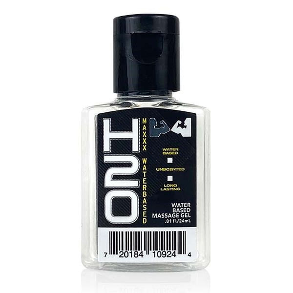 H2o Maxxx Lubricant Gel Travel Size 24Ml Lubricants