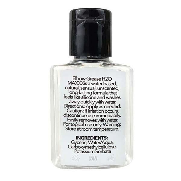 H2o Maxxx Lubricant Gel Travel Size 24Ml Lubricants