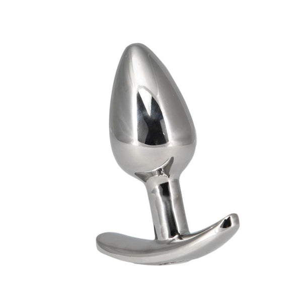 Pillow Talk Sneaky Luxurious Stainless Steel Anal Plug W Swarovski Crystal Non Vibrating Butt Plugs