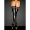 Power Wetlook Siliconed Lace Stockings