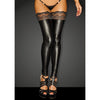 Power Wetlook Siliconed Lace Stockings