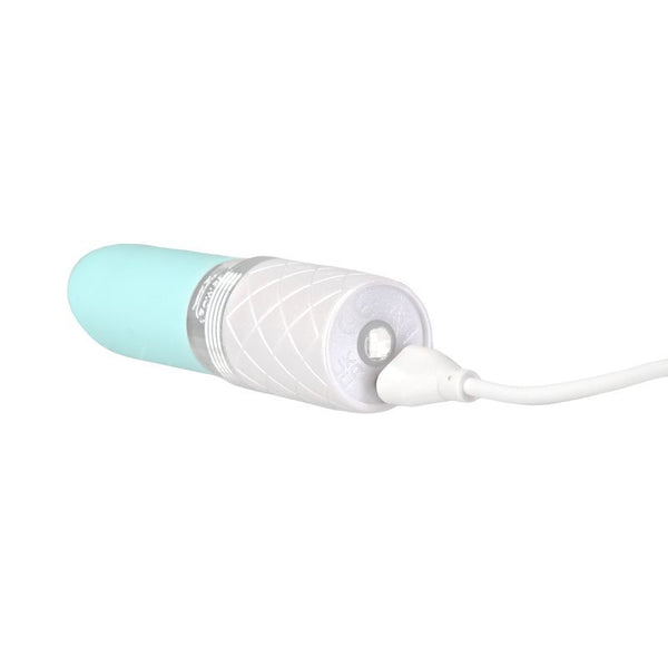 Pillow Talk Lusty Flickering Massager Teal Massagers & Wands