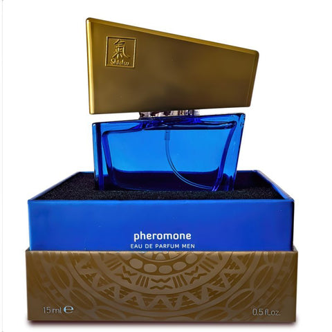 Shiatsu Pheromone Fragrance Man Dark Blue 15Ml Sexual Remedies & Supplements